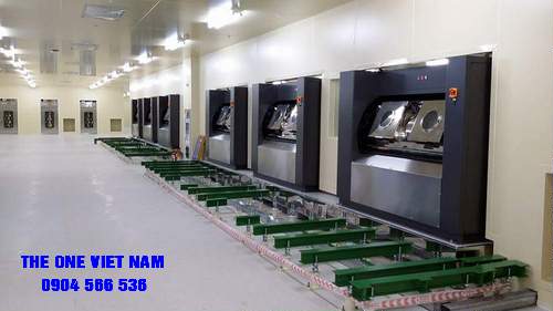 Máy giặt công nghiệp cho nhà máy tại Ninh Bình